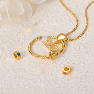 Ausgefallene Diamant-Halskette