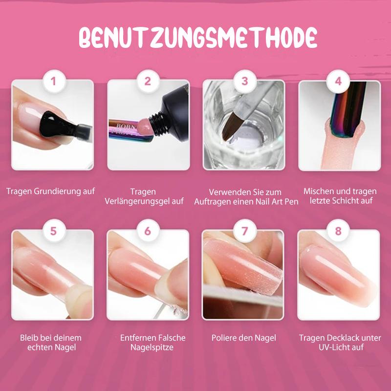 Farbwechselndes Nagelverlängerungsgel