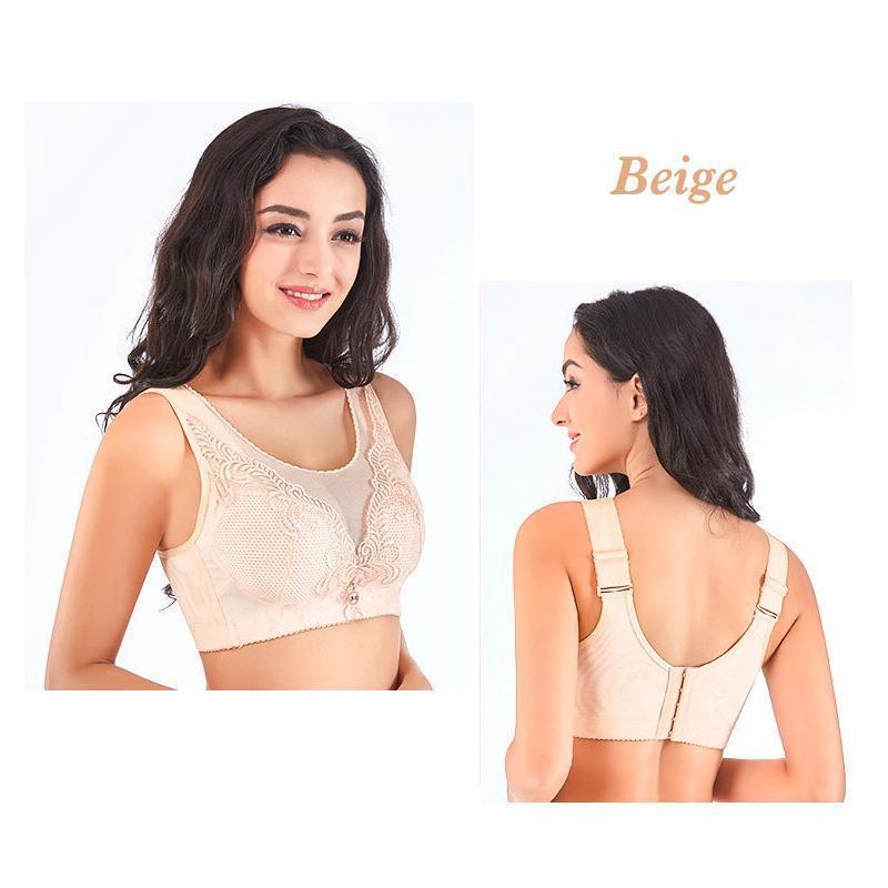Stickerei Nahtloser Anti Sagging BH