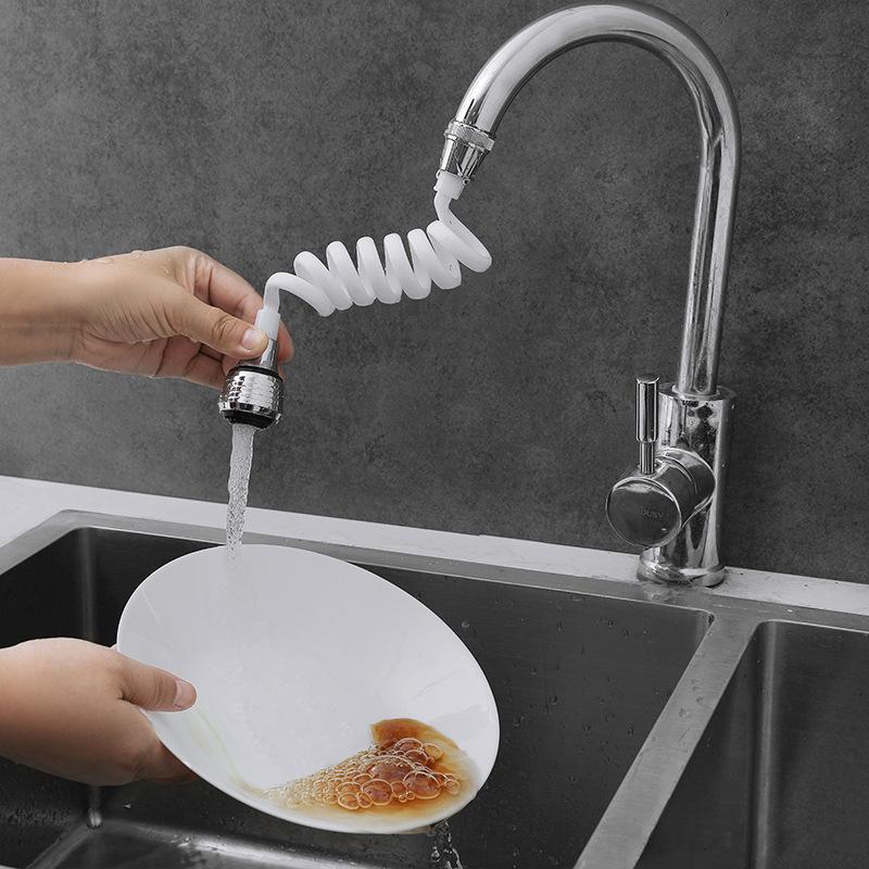 Wasserhahn einziehbarer wassersparender Extender