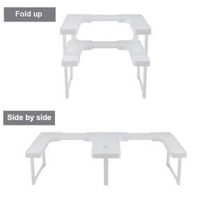 Erweiterbarer Spice Rack und Cabinet Organizer