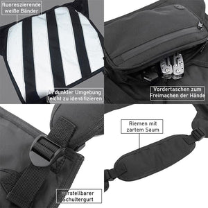 Tactical Brustrucksack Fitness Westentasche