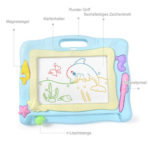 Tragbarer multifunktionaler magnetischer Kinder-Zeichenbrett-Tisch