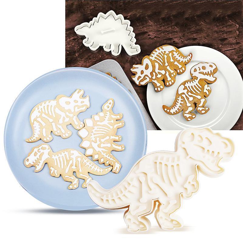 Dinosaurier Ausstechform Set - 3 Muster
