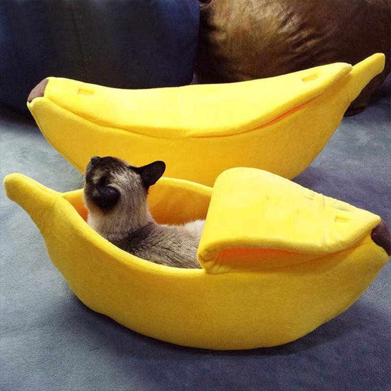 Bananen Haustierbett