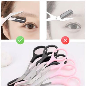 Schere zum Trimmen der Augenbrauen-3 pcs