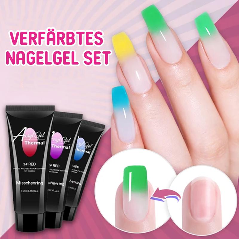 Farbwechselndes Nagelverlängerungsgel