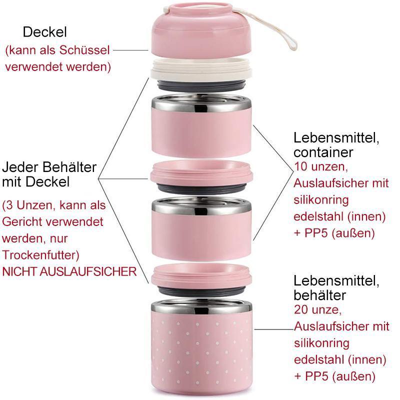 Isolierte Brotdose