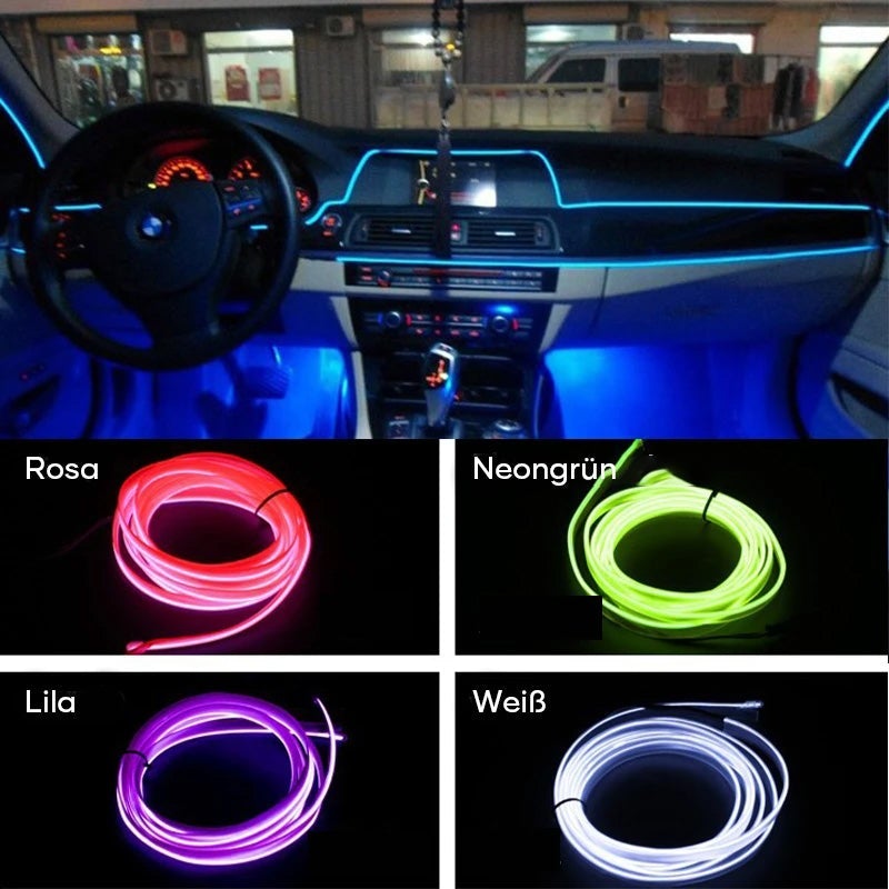 4-in-1 LED Atmosphärenlicht für Autos