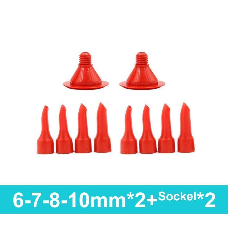 Glaskleber Mund Set