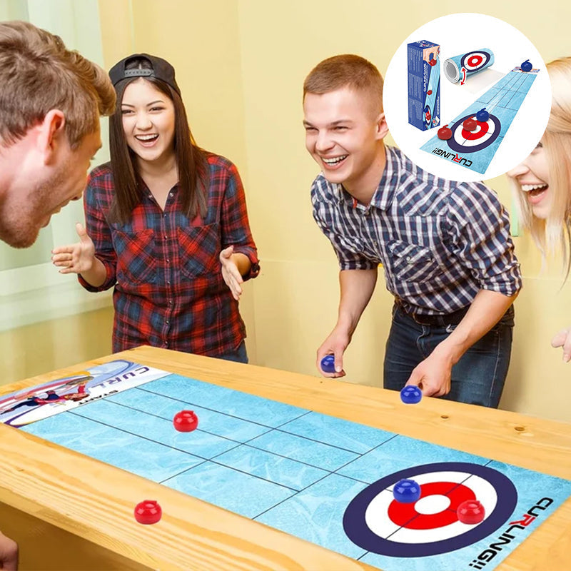 Brettspiel Curling Spielset